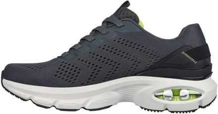 Skechers Heren Ventura Skech-Air Trainers (Houtskool/kalk) - maat EU 47.5 / UK 12 Donkergrijs