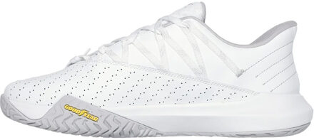 Skechers Heren Viper Court Rally Leren Trainers (Wit)