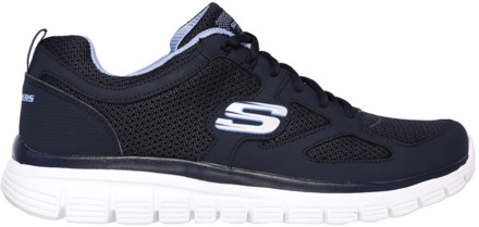 Skechers Heren Zwarte lightweight sneaker memory foam - Maat 46