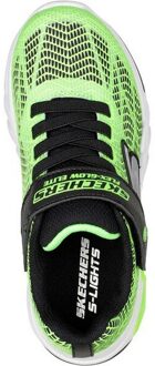 Skechers Jongens Flex-Glow Elite Vorlo Trainers (Kalk/zwart) - maat EU 49.5 / UK 13.5