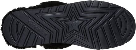 Skechers Keepsakes Wedge Time To Cruise Leren Dames Slippers Zwart