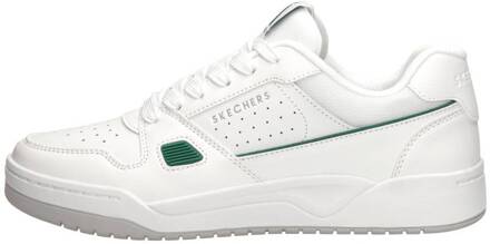 Skechers Koopa - Tiebreak Low 183250/WGR Wit / Groen-42 maat 42