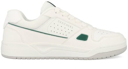 Skechers Koopa - Tiebreak Low 183250/WGR Wit / Groen maat