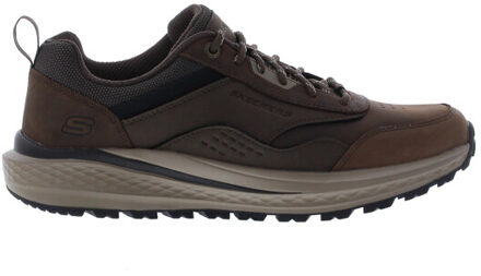 Skechers Lace up heren sneaker | heren | maat: | combinatie Bruin - 45