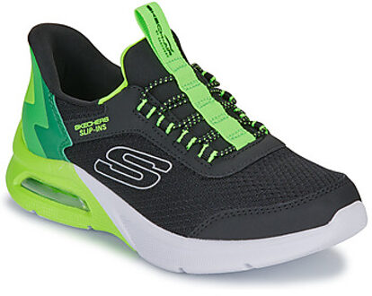 Skechers Lage Sneakers Skechers SLIP-INS: MICROSPEC MAX - BRISK-STRIPE" Zwart - 37,27,28,29,30,31,32,33,34