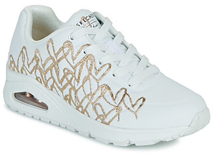 Skechers Lage Sneakers Skechers UNO GOLDEN HEART" Wit - 37,38,39,40