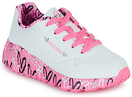 Skechers Lage Sneakers Skechers UNO LITE - LOVELY LUV" Wit - 36,37,38,39,27,28,29,30,31,32,33,34,35