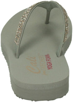 Skechers Meditation butterfly garden teenslipper Grijs - 39