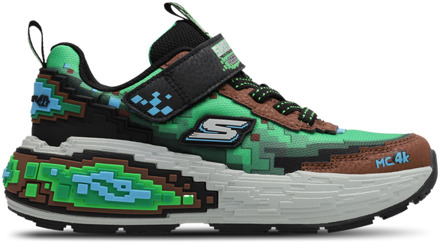 Skechers Mega-craft 4k Peuterschoenen - Bruin - Maat 32.5 - Plastic Brown