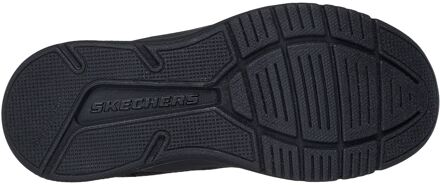 Skechers Microspec Advance Textiel Meisjes Zwarte Sneakers - maat EU 48.5 / UK 13