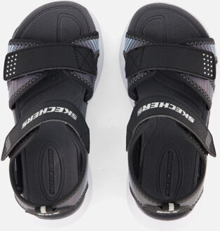 Skechers Microspec Splash Sandalen zwart Textiel - 29,33