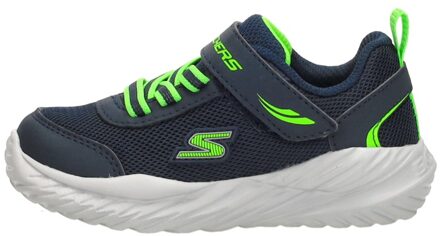 Skechers nitro sprint hardloopschoenen blauw kinderen kinderen - 24
