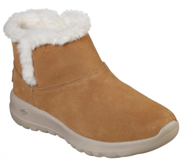 Skechers On The Go Joy Bundle Up 15501-CSNT, Vrouwen, Bruin, Laarzen maat: 36 EU