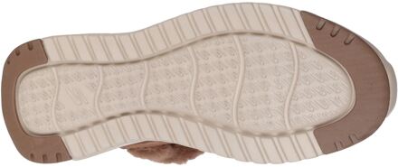 Skechers On-the-GO Stellar - Cozy Step Leer Dames Chocolade Winter Enkellaarsjes Chocoladebruin - EU 40.5 / UK 7