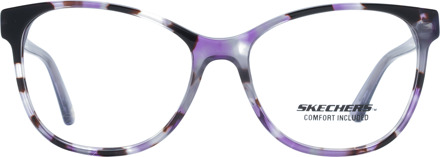 Skechers Optisch montuur SE2211 055 52 Paars - One Size