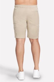 Skechers Performance Downtown Cargo 9 Inch Korte Polyester Mannen Natuurlijke Knie-lange Shorts Naturel