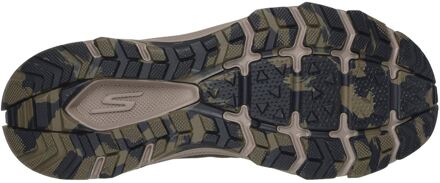 Skechers Performance GO RUN Trail Altitude 2.0 Marble Rock 3 Leer Heren Olijf/Zwart Sneakers