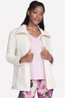 Skechers Performance GO SNUGGLE Tuniekjas Dames Off White Jas Wit