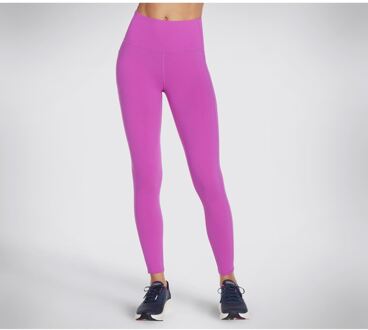 Skechers Performance GOWALK Draag Hoge Taille Nylon Dames Felpaarse Sportleggings