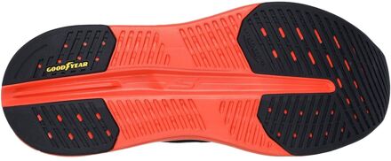 Skechers Performance Max Cushioning Glide Step Heren Marineblauw/Oranje Sneakers - maat EU 39/ UK 6 Navy