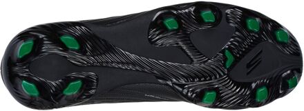 Skechers Performance Skechers Razor 1.5 Jr Jeugd FG Heren Zwart/Zilver Voetbalschoenen - maat EU 49.5 / UK 13.5