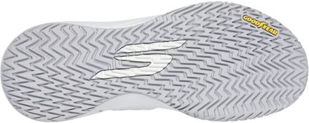 Skechers Performance Skechers Viper Court Rally Leren Witte Sneakers Voor Heren - EU 43 / UK 9