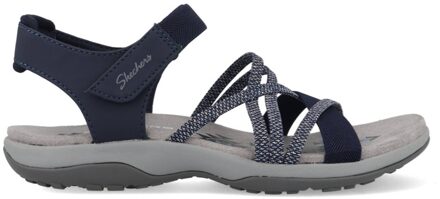 Skechers Reggae Slim - Meadow Grazer 163193/NVY Blauw maat