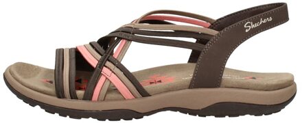 Skechers Reggae Slim - Simply Stretch Donkerbruin - 39