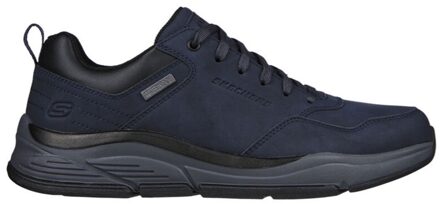 Skechers Relaxed Fit: Benago - Hombre 210021/NVY Blauw maat Bruin