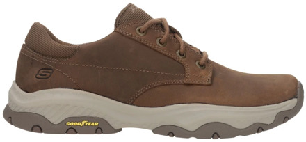 Skechers Relaxed Fit : Craster-Fenzo Veterschoen Heren Bruin/Cognac