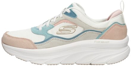 Skechers Relaxed Fit: D'Lux Walker Sneaker Dames Beige/Multi