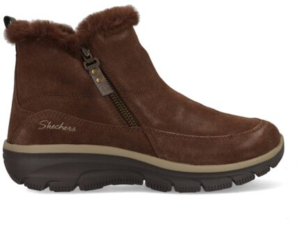 Skechers Relaxed Fit: Easy Going - Cool Zip 167862/CHOC Bruin maat