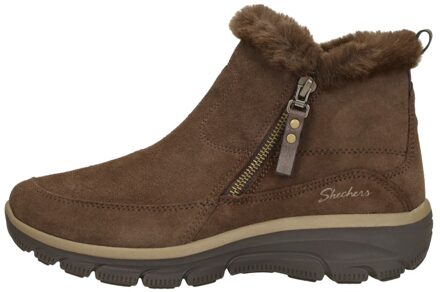 Skechers Relaxed Fit: Easy Going - Cool Zip! Donkerbruin - 38