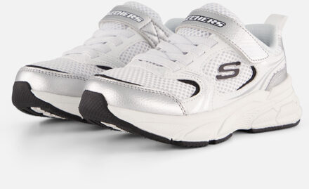 Skechers Retro Graph Sneakers wit Textiel - 28,29,30,31,32,33,35