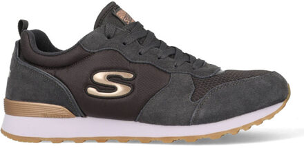 Skechers Retros Og 85 Goldn Gurl Dames Sneakers - Charcoal - Maat 36