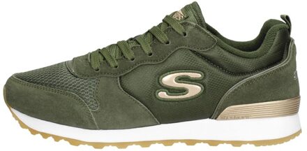 Skechers Retros Og 85 Goldn Gurl Dames Sneakers - Olive - Maat 38