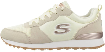 Skechers Retrosog 85Goldn Gurl Sneakers Skechers , Yellow , Dames - 36 Eu,38 Eu,39 EU