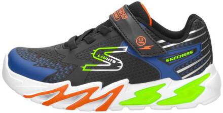 Skechers S Lights: Flex-glow Bolt Zwart - 28
