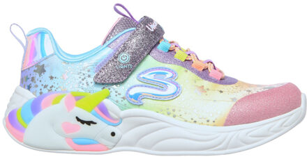 Skechers S Lights-Unicorn Dreams 302311L/PRMT Paars-28 maat 28