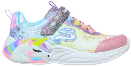 Skechers S Lights-Unicorn Dreams 302311L/PRMT Paars maat