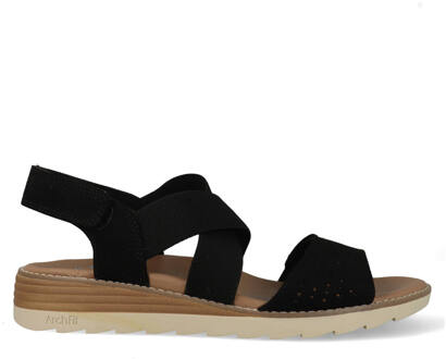 Skechers Sandalen Arch Fit Oasis-B Perf 113890/BLK Zwart-39 maat 39