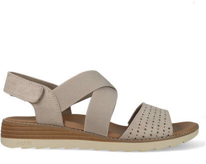 Skechers Sandalen Arch Fit Oasis-B Perf 113890/TPE Grijs-41 maat 41