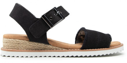 Skechers Sandalen Bobs Desert Kiss - Adobe Princess 113541/BLK Zwart-40 maat 40
