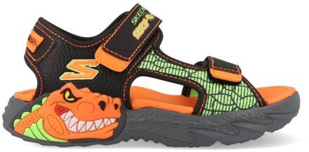 Skechers Sandalen Creature - Splash 400614L/BKOR Zwart / Oranje maat