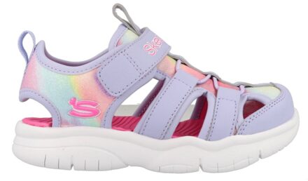 Skechers Sandalen Flex Splash - Daylight Shimme 303276L/LVHP Lila / Multicolor maat