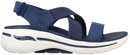 Skechers Sandalen Go Walk Arch Fit - Treasured 140257/NVY Blauw maat