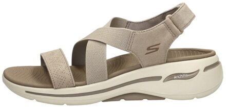 Skechers Sandalen Go Walk Arch Fit - Treasured 140257/TPE Beige-41 maat 41