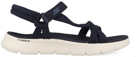 Skechers Sandalen Go Walk Flex Sandal Sublime 141451/NVY Blauw-37 maat 37