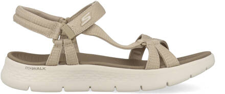 Skechers Sandalen Go Walk Flex Sandal Sublime 141451/TPE Beige-41 maat 41