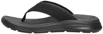 Skechers Sargo Relaxed Fit slippers zwart - 40,41,42,43,44,45,46,48